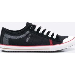 Big Star - Tenisówki. Czarne trampki męskie BIG STAR, bez wzorów, z gumy, bez zapięcia. W wyprzedaży za 59.90 zł.