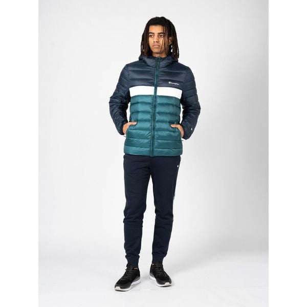 Kurtka turystyczna męska. Zielone kurtki męskie Champion, m, bez wzorów, z poliesteru, sportowe, z kapturem. Za 397.00 zł.