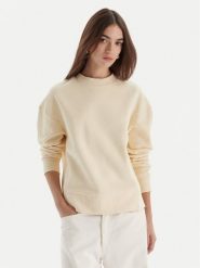 Patrizia Pepe Bluza 2M4494/J079-W405 Écru Regular Fit. Bluzy damskie Patrizia Pepe, m, bez wzorów, z bawełny, bez ramiączek, bez kaptura. Za 779.99 zł.