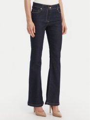 Luisa Spagnoli Jeansy Aggettivo 542845 Granatowy Flare Fit. Niebieskie jeansy damskie Luisa Spagnoli, bez wzorów, z bawełny. Za 989.99 zł.