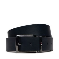 Pasek Męski Tommy Hilfiger. Czarne paski męskie Tommy Hilfiger. Za 209.99 zł.