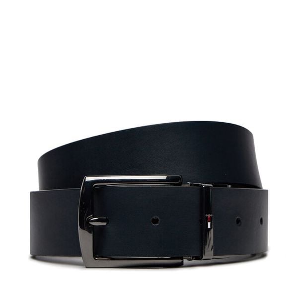 Pasek Męski Tommy Hilfiger. Czarne paski męskie Tommy Hilfiger. Za 209.99 zł.
