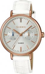 Zegarek Casio Damski Sheen SHE-3054PGL-7AUER Swarovski MultiData. Zegarki damskie Casio. Za 449.00 zł.