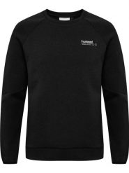 Bluza z okrągłym dekoltem Hummel Tech Fleece Regular. Czarne bluzy damskie Hummel, na jesień, m, bez wzorów, z bawełny, eleganckie, bez ramiączek, bez kaptura. Za 267.85 zł.