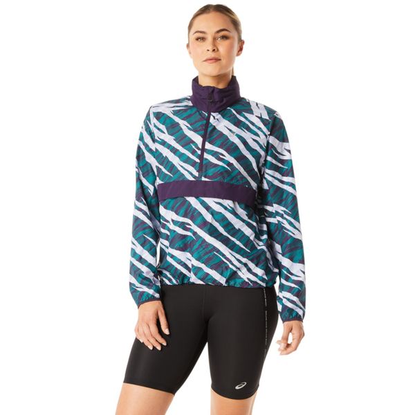 Kurtka sportowa damska ASICS Wild Camo Anorak Jacket. Zielone kurtki sportowe damskie Asics, m, bez wzorów, z poliesteru, bez ramiączek, bez kaptura. W wyprzedaży za 389.30 zł.