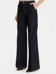 ViCOLO Jeansy DF5086 Granatowy Wide Leg. Niebieskie jeansy damskie ViCOLO, bez wzorów, z bawełny. Za 519.99 zł.