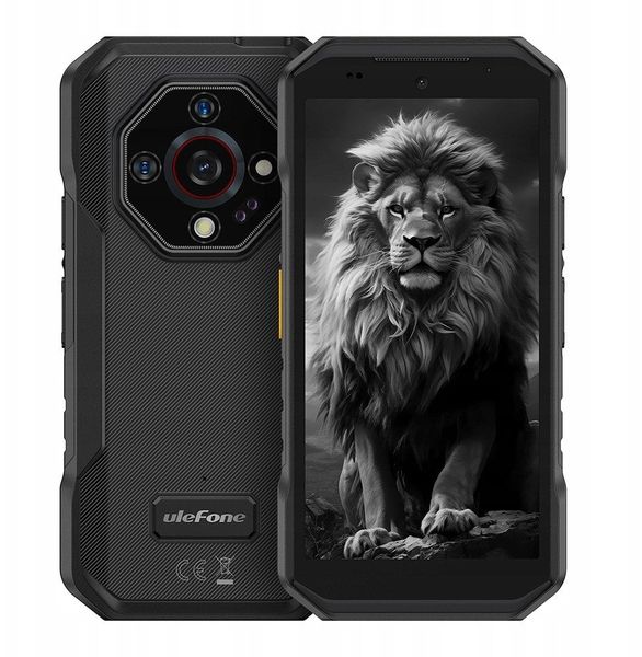 Smartfon UleFone Ulefone Armor X32 Pro phone, 256/8 GB, black. Czarne smartfony Ulefone. Za 994.66 zł.