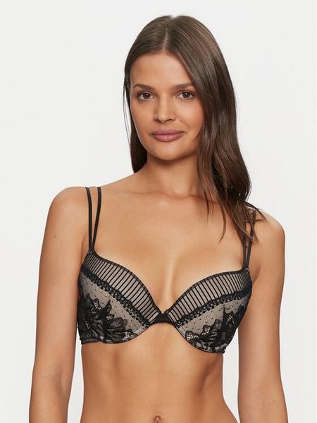 Dorina Biustonosz push-up Skylar FXTT0081LA091 Czarny. Czarne biustonosze Dorina, bez wzorów, z syntetyku. Za 79.99 zł.