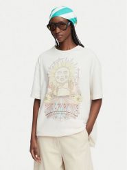 Billabong T-Shirt Chasin Sunshine EBJZT00411 Biały Loose Fit. Białe t-shirty damskie Billabong, s, bez wzorów, z bawełny, bez kołnierzyka, bez ramiączek. Za 159.99 zł.
