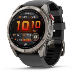 Zegarek sportowy Garmin Fenix 8 Pro AMOLED Czarny (010-03199-11). Czarne zegarki sportowe Garmin, bez wzorów. Za 5,589.00 zł.