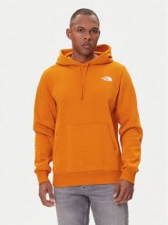 The North Face Bluza Simple Dome NF0A89FC Pomarańczowy Regular Fit. Brązowe bluzy męskie The North Face, m, bez wzorów, z bawełny, bez ramiączek, bez kaptura. Za 299.99 zł.