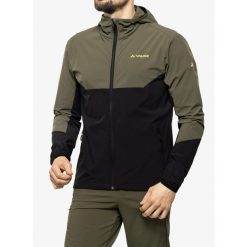Kurtka softshell męska Vaude Moab Jacket IV. Zielone kurtki męskie Vaude, m, bez wzorów, z softshellu, bez kaptura. Za 387.99 zł.