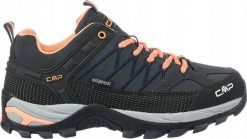 Buty trekkingowe damskie CMP CMP Rigel Low WP 3Q13246-65UP szary 38. Szare obuwie trekkingowe damskie CMP, bez zapięcia. Za 349.98 zł.