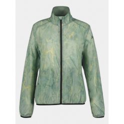 Kurtka do biegania damska Rukka Rukka Maile Print. Zielone kurtki sportowe damskie Rukka, m, bez wzorów, bez ramiączek, bez kaptura, do biegania. Za 319.00 zł.