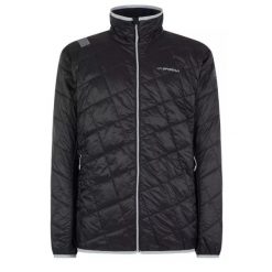 Kurtka trekkingowa męska La Sportiva Wildhorn Primaloft. Czarne kurtki męskie La Sportiva, m, bez wzorów, z poliesteru, bez kaptura. Za 498.00 zł.