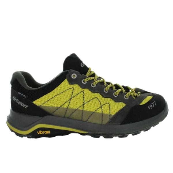 Buty damskie Grisport Vibram niskie. Żółte obuwie trekkingowe damskie Grisport, bez zapięcia. Za 315.70 zł.