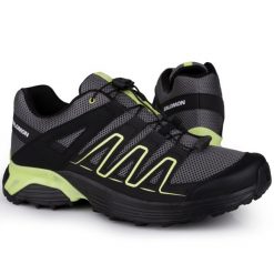 Buty męskie trekkingowe Salomon XT MATCH PRIME. Szare trekkingi męskie Salomon, bez zapięcia. W wyprzedaży za 399.00 zł.