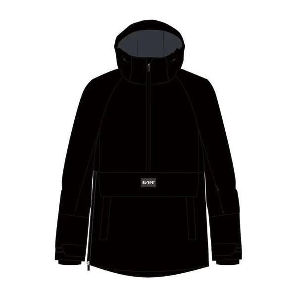 Kurtka narciarska Slope Ruki Lined Shell. Czarne kurtki sportowe męskie SLOPE, na zimę, l, bez wzorów, z materiału, bez kaptura, narciarskie. Za 519.50 zł.