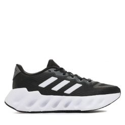 Buty do biegania adidas. Czarne obuwie sportowe damskie Adidas, bez wzorów, bez zapięcia, do biegania. Za 259.99 zł.