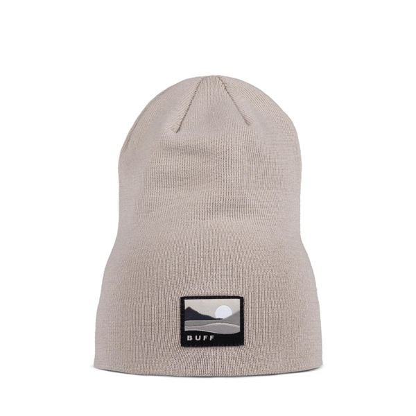 Czapka BUFF KNITTED BEANIE LILON LONG. Zielone czapki damskie Buff, bez wzorów, z materiału, eleganckie. Za 89.99 zł.