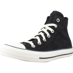 Buty CONVERSE CHUCK TAYLOR ALL STAR CONTRAST SUEDE Czarny. Czarne obuwie trekkingowe damskie Converse, z tkaniny, bez zapięcia. Za 363.04 zł.