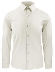 Elegancka Koszula Męska - Victorio - Kolor Kości Słoniowej (Ecru). Białe koszule męskie Victorio, m, bez wzorów, z bawełny, eleganckie, bez kołnierzyka, bez ramiączek. Za 139.00 zł.