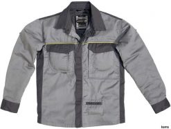 Delta Plus Koszula robocza jasnoszary-ciemnoszary 3XL. Szare koszule męskie DELTA PLUS, m, bez wzorów, bez kołnierzyka, bez ramiączek. Za 100.93 zł.