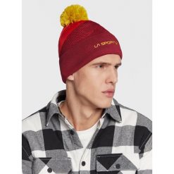 Czapka La Sportiva. Czerwone czapki męskie La Sportiva, na zimę, bez wzorów. Za 169.99 zł.