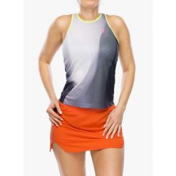 Top damski Compressport Performance Singlet. Czarne topy damskie Compressport, bez wzorów, sportowe, bez kołnierzyka, bez ramiączek. Za 188.99 zł.