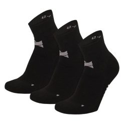 Skarpetki do jogi - Uniseks - Czarny - 3 pary do jogi antypoślizgowe. Czarne skarpetki damskie Xtreme, bez wzorów, z elastanu. Za 134.79 zł.