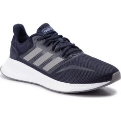 Sportowe ADIDAS F36205 FALCON. Niebieskie buty sportowe męskie Adidas, bez wzorów, z materiału, bez zapięcia. Za 199.99 zł.