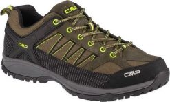 Buty trekkingowe męskie CMP CMP Sun Low Hiking 3Q11157-22ER Zielone 41. Zielone trekkingi męskie CMP, bez zapięcia. Za 315.99 zł.