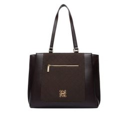 Torebka Nine West. Brązowe shopperki damskie Nine West, bez wzorów, bez dodatków. Za 329.99 zł.