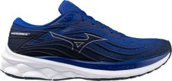 Mizuno Męskie buty do biegania MIZUNO WAVE SKYRISE 5 (J1GC240903) 42. Buty sportowe męskie Mizuno, bez wzorów, bez zapięcia, do biegania, mizuno wave. Za 511.16 zł.
