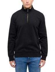 Męska Bluza Nierozpinana Mustang Style Franklin Black 1017550 4142. Czarne bluzy męskie Mustang, l, bez wzorów, bez ramiączek, z kapturem. Za 129.99 zł.
