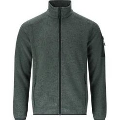 Cmp Kurtka Męska Polar 85% poliester 15% wiskoza – 01FZ Jungle-Antracite. Zielone kurtki męskie CMP, m, bez wzorów, z materiału, bez kaptura. Za 299.99 zł.