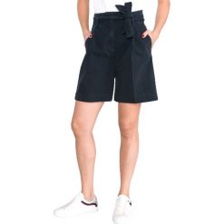 Tommy Hilfiger Badu Szorty Niebieski. Niebieskie szorty damskie Tommy Hilfiger, bez wzorów, z bawełny. Za 464.95 zł.