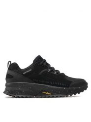 Skechers Trekkingi Road Sector 237219/BBK Czarny. Czarne buty zimowe męskie Skechers, z nubiku, bez zapięcia. Za 249.99 zł.