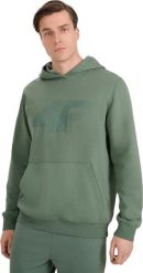 4f Bluza męska 4F M1980 zielona 4FWAW25TSWSM1980 41S XL. Zielone bluzy męskie 4F, m, bez wzorów, bez ramiączek, bez kaptura. Za 175.48 zł.