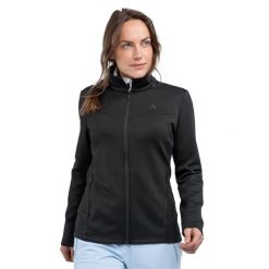 Bluza damska Schöffel Pine. Czarne bluzy damskie Schöffel, na zimę, bez wzorów, sportowe, bez ramiączek, bez kaptura. Za 499.99 zł.