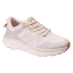 Buty Do Biegania Kabero Dla Kobiet. Białe obuwie trekkingowe damskie IQ, bez zapięcia. Za 272.99 zł.