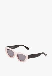 Różowe Geometryczne Okulary Przeciwsłoneczne Jarilla. Czerwone okulary przeciwsłoneczne damskie Renee. Za 29.99 zł.