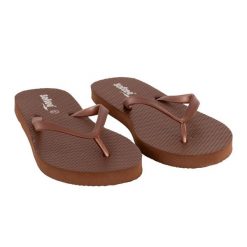 Klapki Softee Creta Brązowe. Brązowe klapki damskie Softee, bez wzorów, sportowe, bez obcasa, bez zapięcia. Za 146.99 zł.