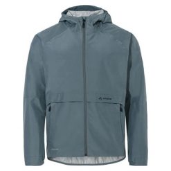 Kurtka wodoodporna VAUDE Loamer. Niebieskie kurtki męskie Vaude, l, bez wzorów, z lycry, bez kaptura. Za 625.50 zł.