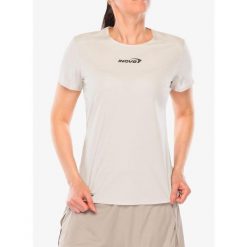 Koszulka do biegania damska Inov-8 Airlite Pro Short Sleeve T-Shirt. Brązowe koszulki sportowe damskie Inov-8, bez wzorów, bez ramiączek, do biegania. Za 293.99 zł.