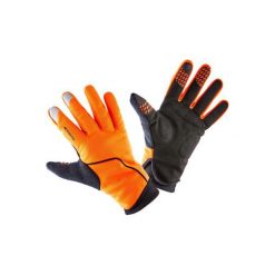 Rękawiczki Na Rower Zimowe 500. Niebieskie rękawiczki męskie TRIBAN, na zimę, bez wzorów, z materiału. Za 59.99 zł.