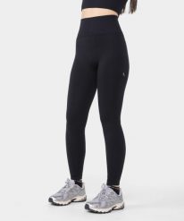 Legginsy bezszwowe dla kobiet na siłownię Carpatree Dopamine Buzz. Czarne legginsy damskie Carpatree, bez wzorów, z elastanu. Za 159.99 zł.