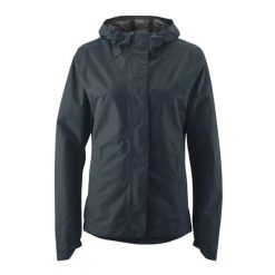 Damska kurtka wodoodporna Gonso Save Essential. Czarne kurtki sportowe damskie Gonso, bez wzorów, z materiału, bez ramiączek, bez kaptura, rowerowe. Za 484.00 zł.