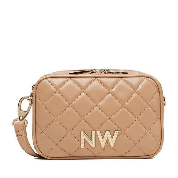 Torebka Nine West. Brązowe listonoszki damskie Nine West, bez wzorów, bez dodatków. Za 279.99 zł.