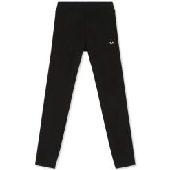 Damskie legginsy Fila Casania. Czarne legginsy damskie Fila, bez wzorów. Za 100.99 zł.